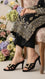 Black Fancy Slipper For Ladies FN8052