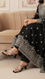 Black Fancy Slipper For Women FN8058