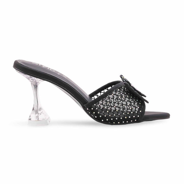 Black Fancy Women Slipper FN8111