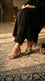 Silver Fancy Slipper For Women FN8168