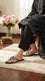 Black Fancy Slipper For Ladies FN8257