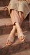 Peach Fancy Slipper For Women FN8299