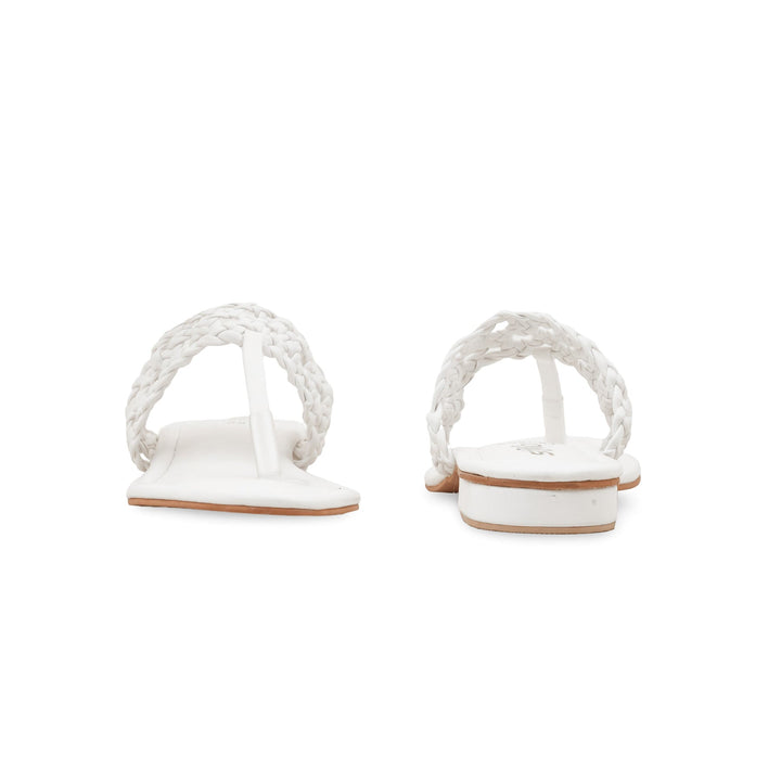 White Formal Chappal FR0553