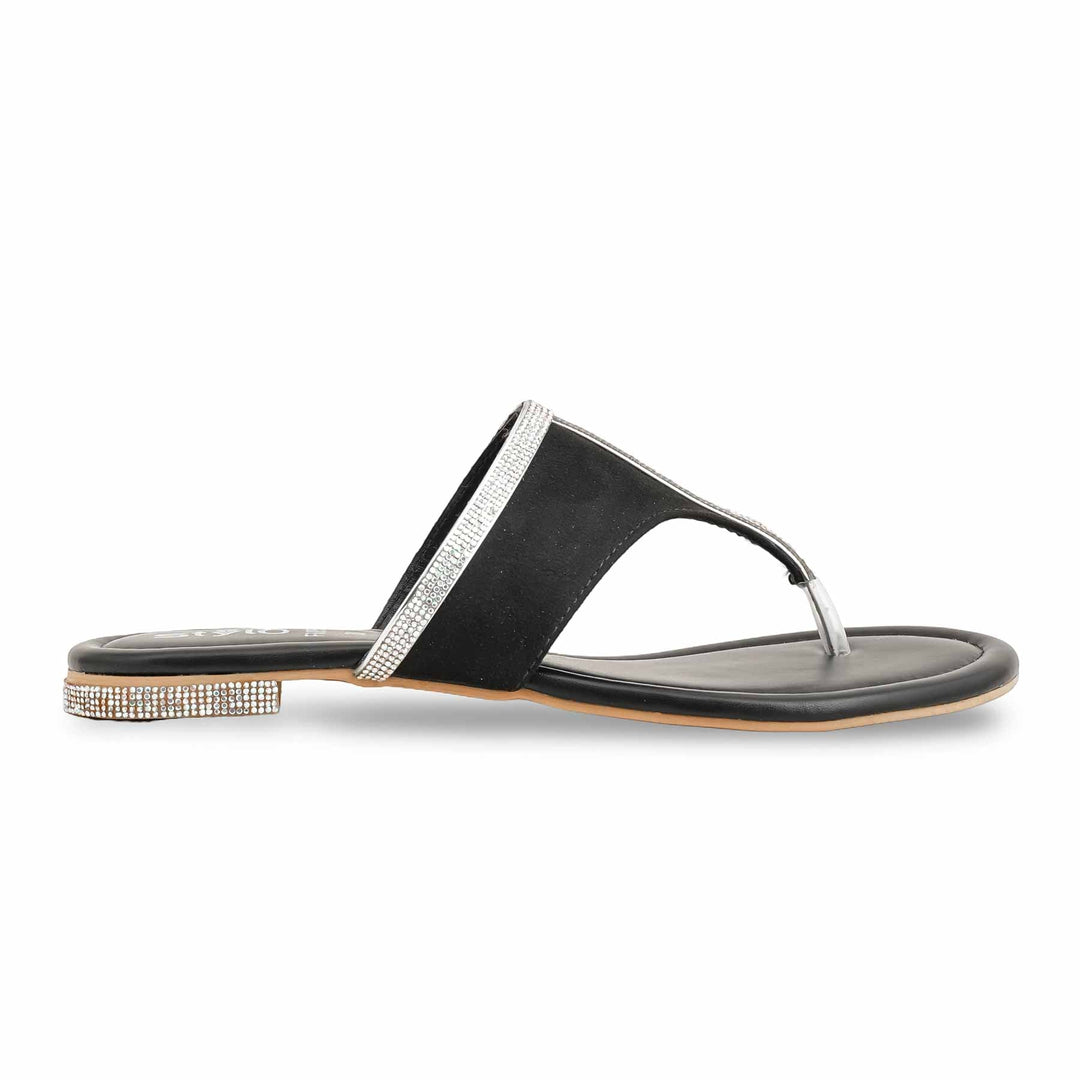 Black Formal Chappal FR0558