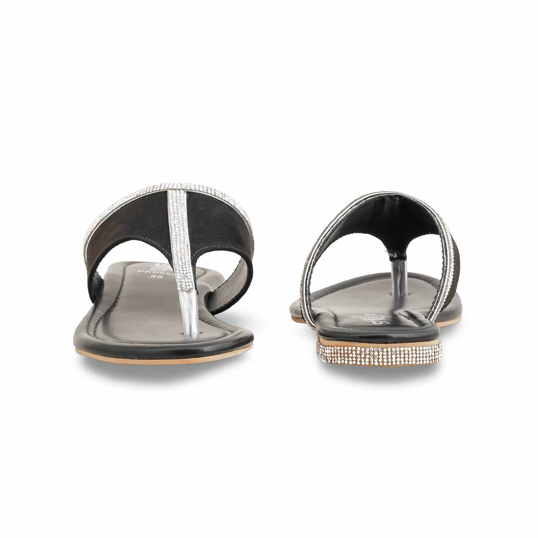 Black Formal Chappal FR0558