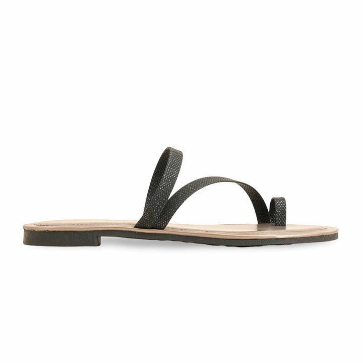 Black Formal Chappal FR0567
