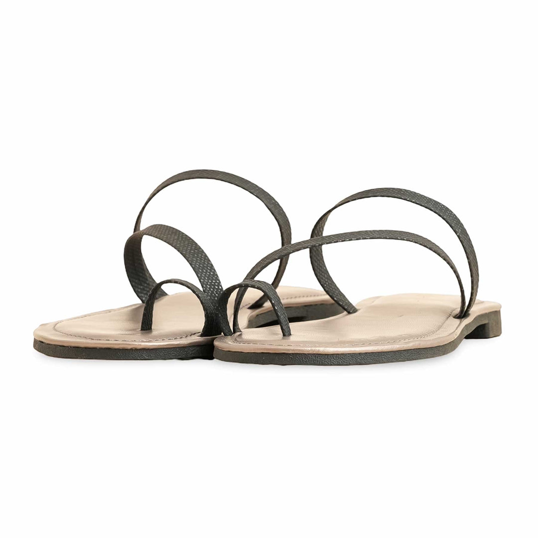Black Formal Chappal FR0567