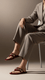 Maroon Formal Chappal For Ladies FR0568