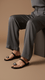 Black Formal Chappal For Ladies FR0569