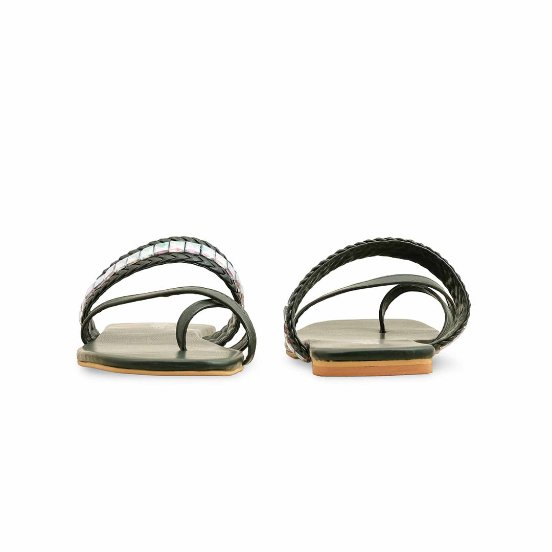 Green Formal Chappal FR0571