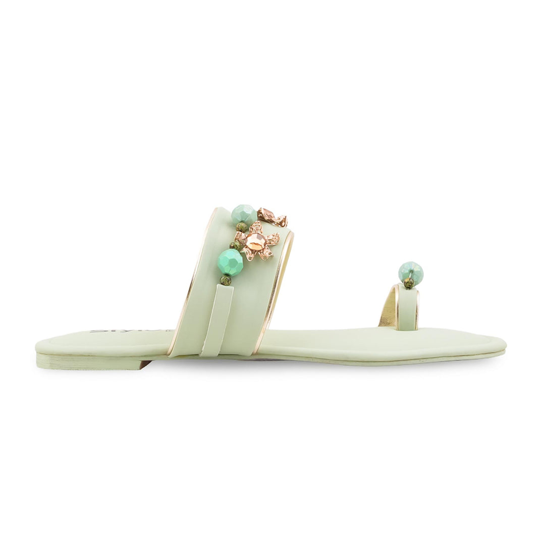PISTAGREEN Formal Chappal For Women FR0579