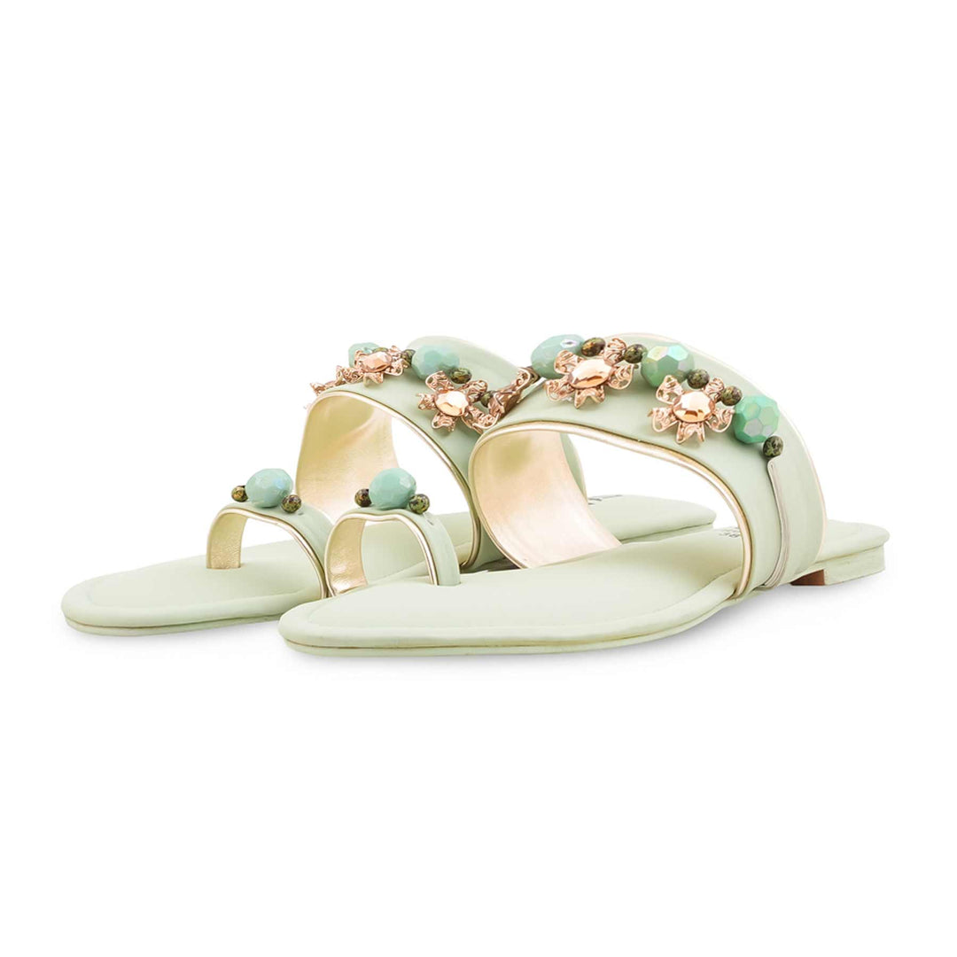 PISTAGREEN Formal Chappal For Women FR0579