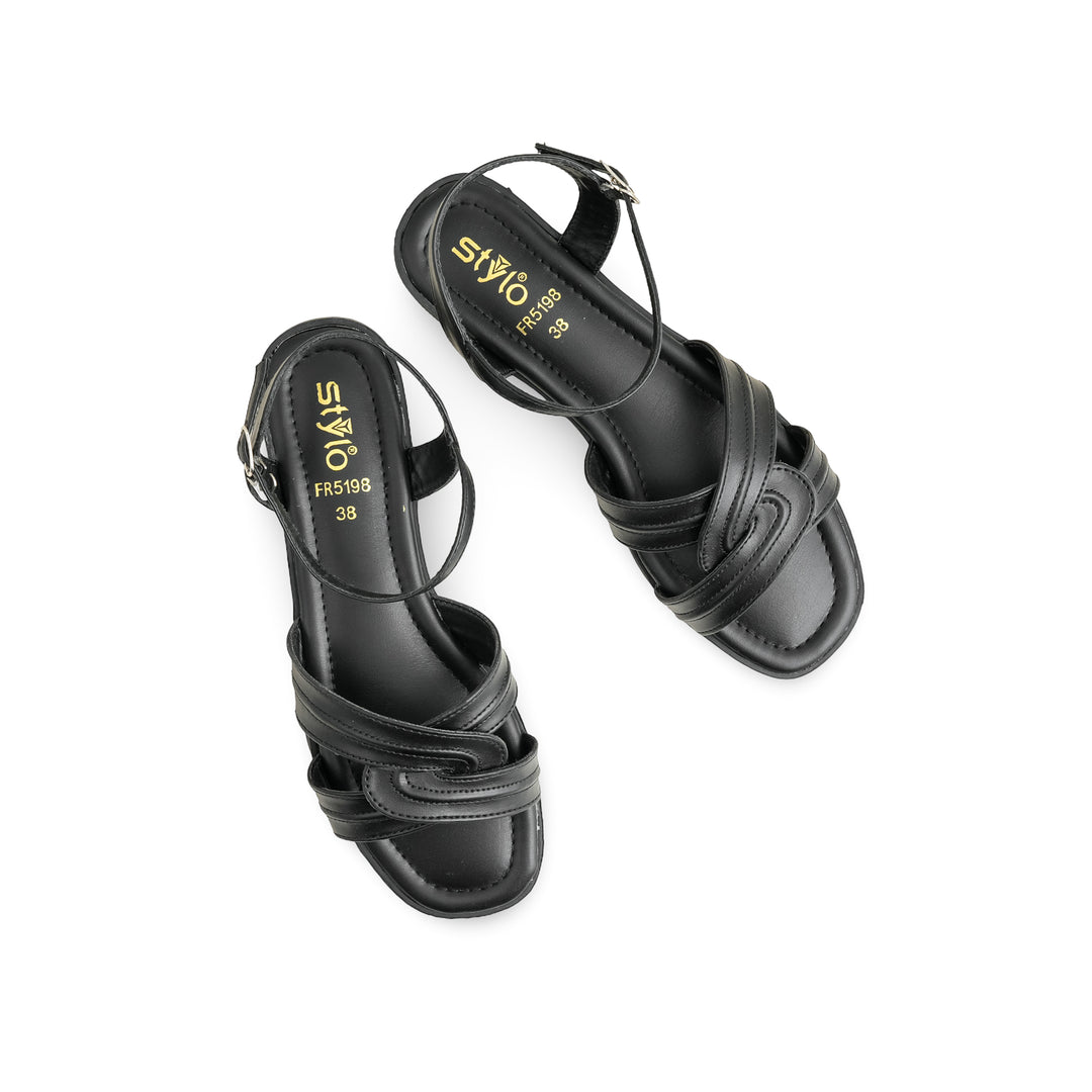 Black Formal Sandal FR5198