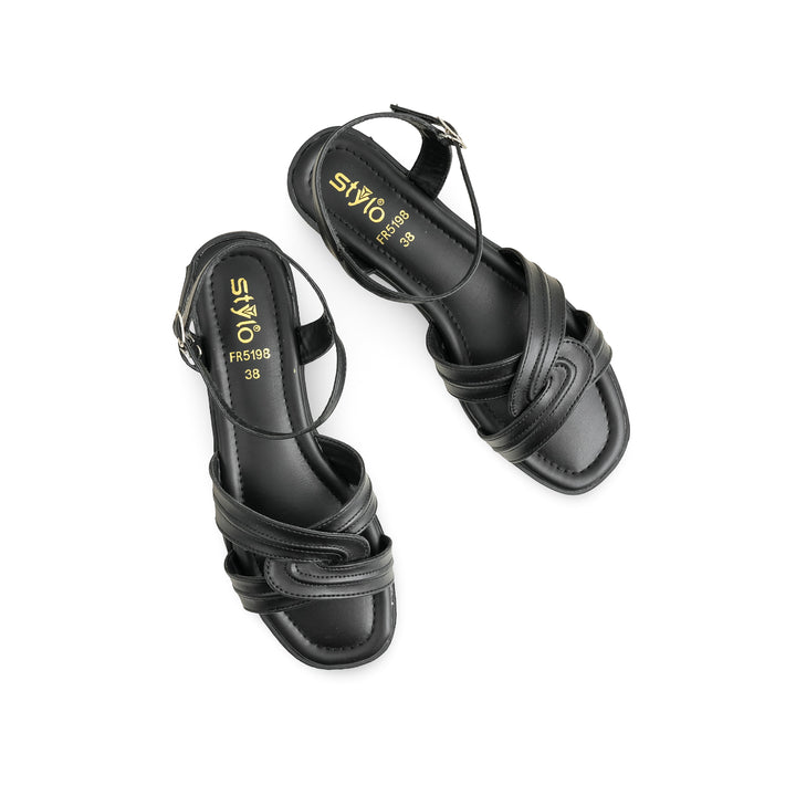 Black Formal Sandal FR5198