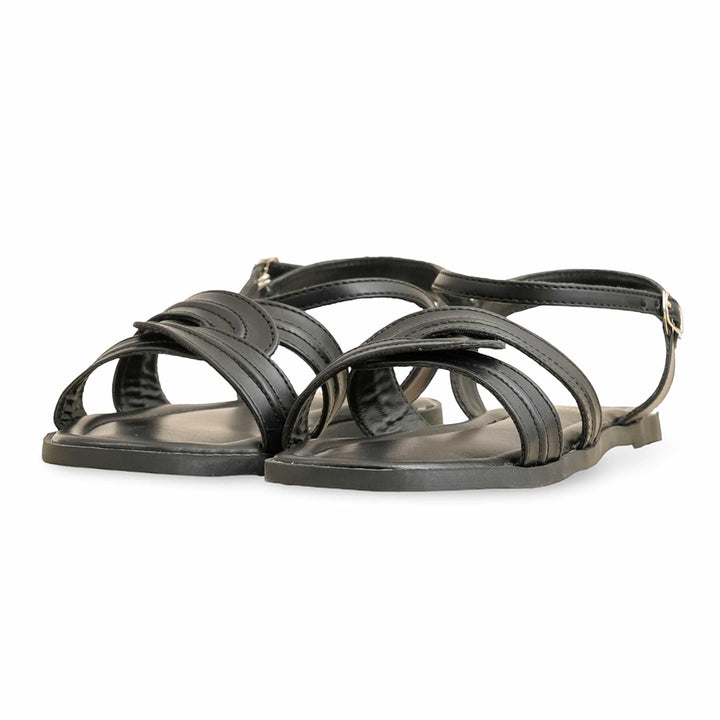Black Formal Sandal FR5198