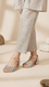 Silver Formal Sandal FR5365