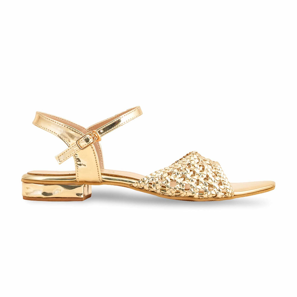 Golden Formal Sandal FR5365