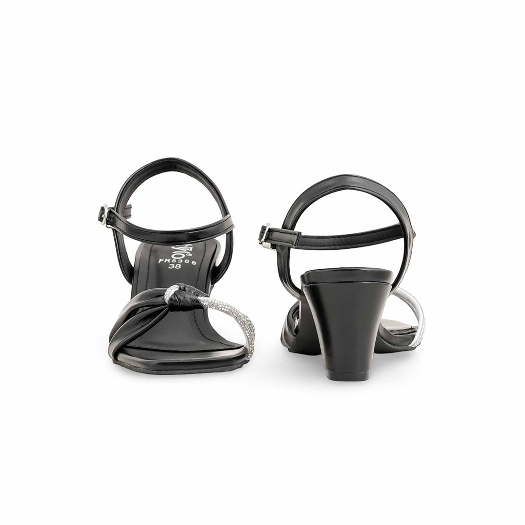 Black Formal Sandal FR5368
