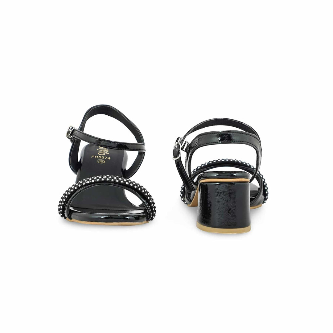 Black Formal Sandal FR5374