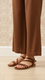 Mustard Formal Sandal For Women FR5392