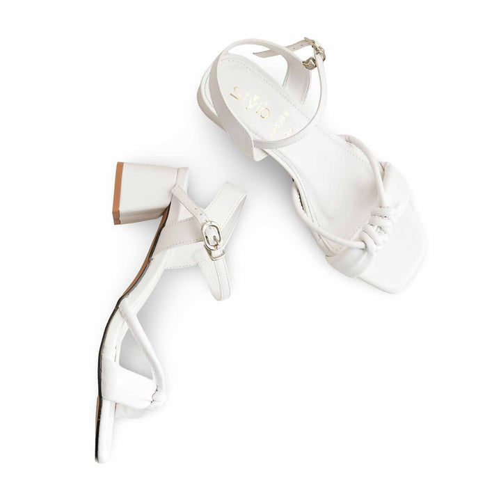 White Formal Sandal For Women FR5396