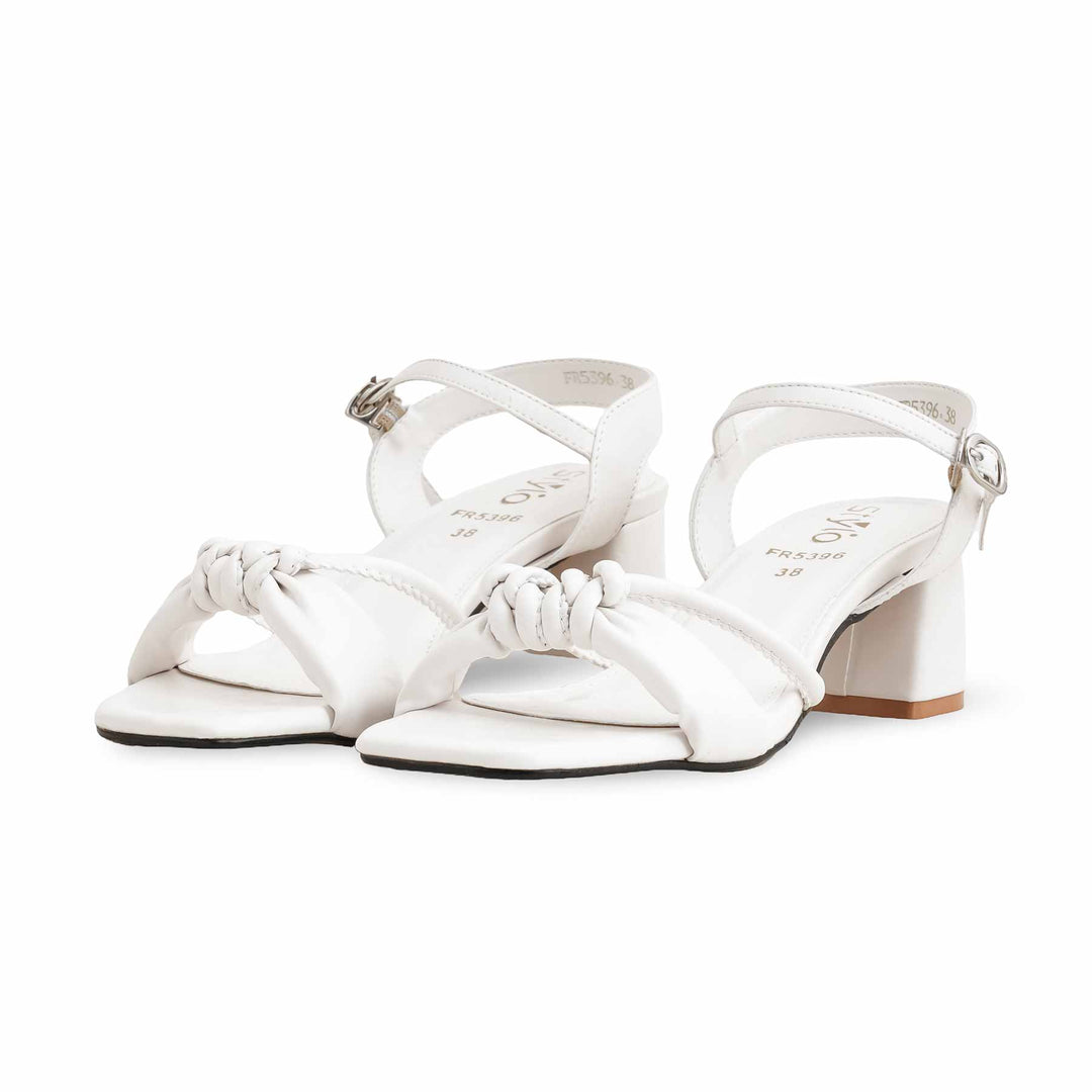 White Formal Sandal For Women FR5396