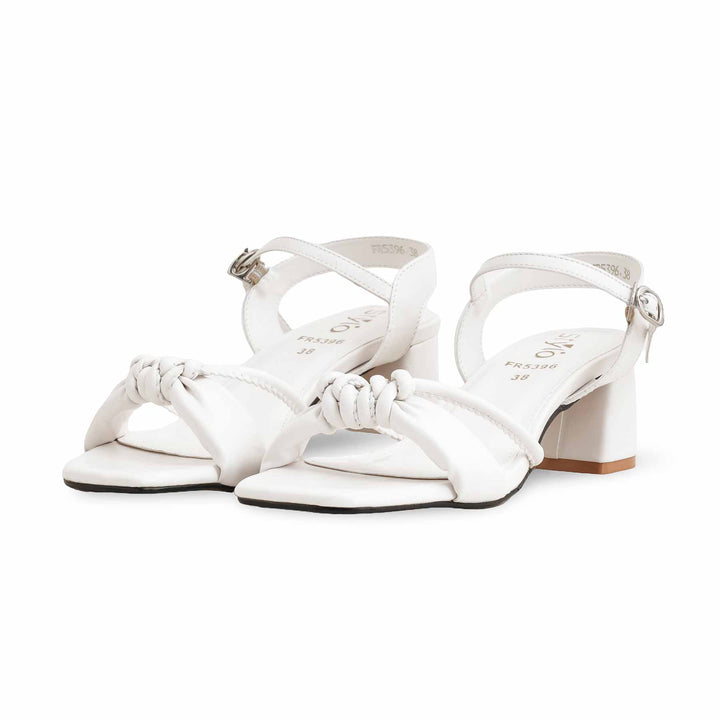 White Formal Sandal For Women FR5396