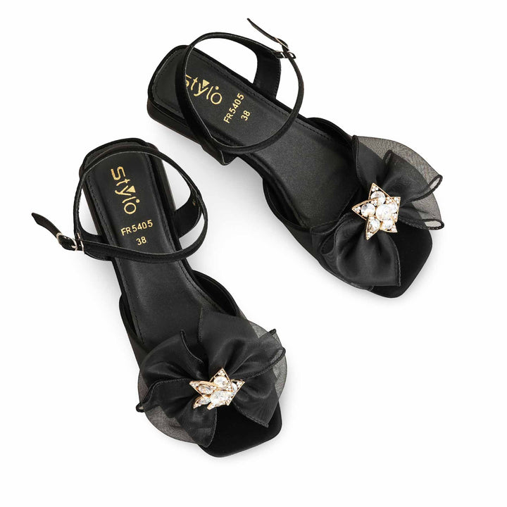 Black Formal Sandal FR5405