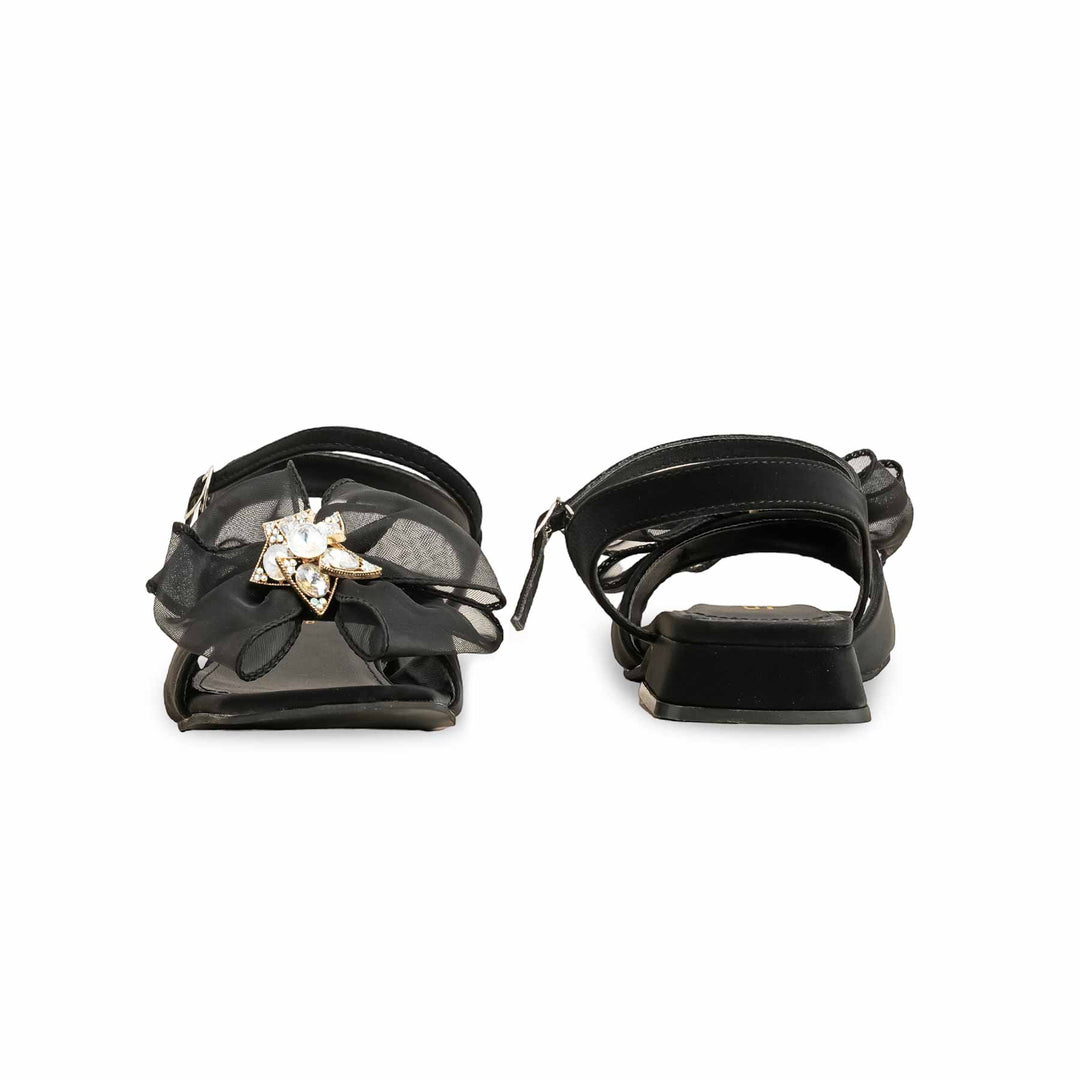 Black Formal Sandal FR5405