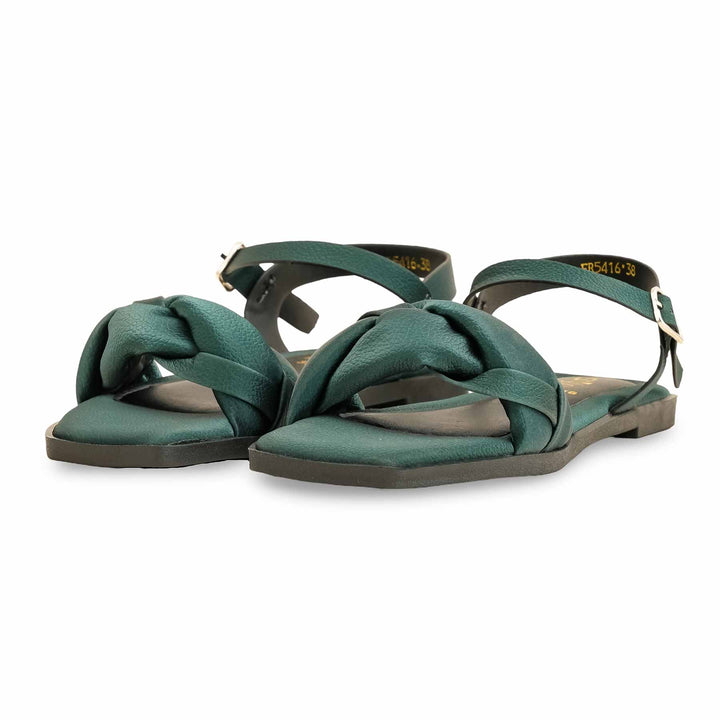 Botl Green Formal Sandal For Ladies FR5416