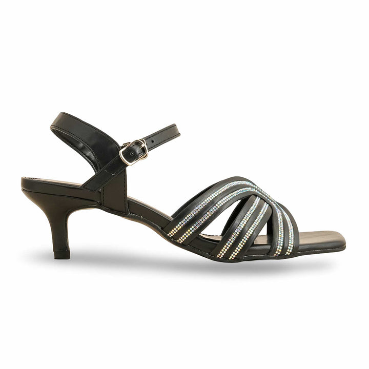 Black Formal Sandal FR5419