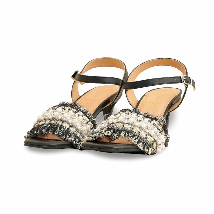 Black Formal Sandal FR5422