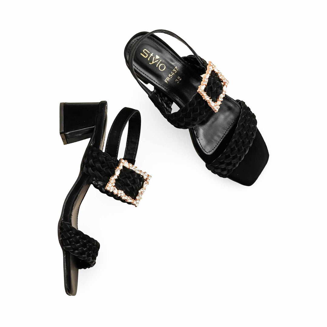 Black Formal Sandal FR5437