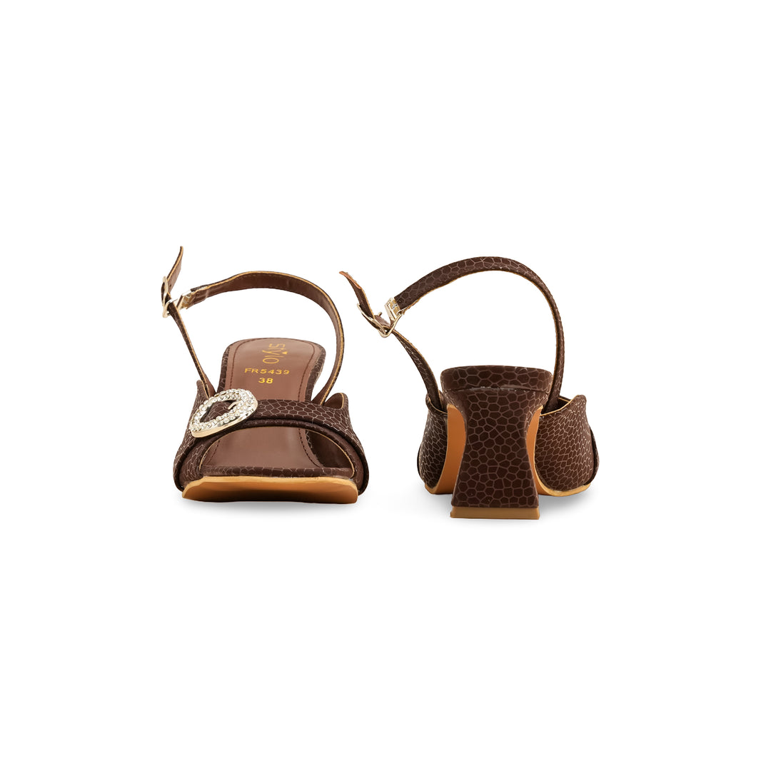 Brown Formal Sandal FR5439