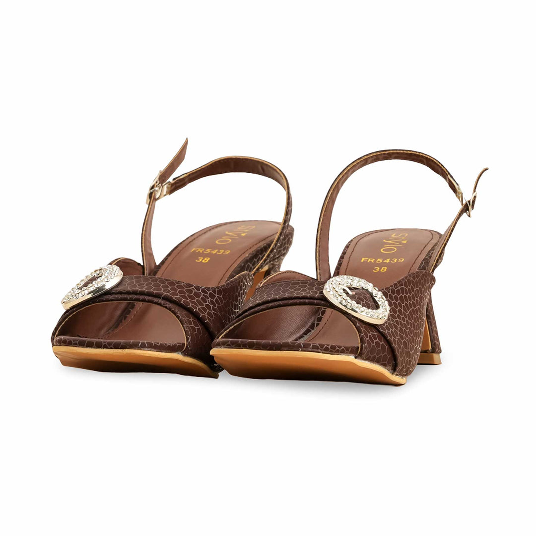 Brown Formal Sandal FR5439