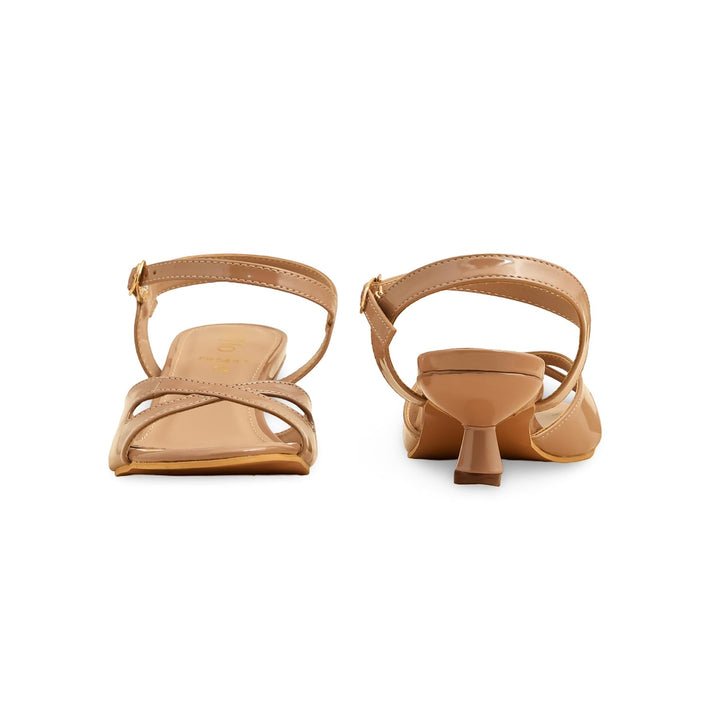 Beige Formal Sandal For Women FR5441