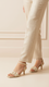Cream Formal Women Sandal FR5443