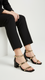 Black Formal Ladies Sandal FR5446
