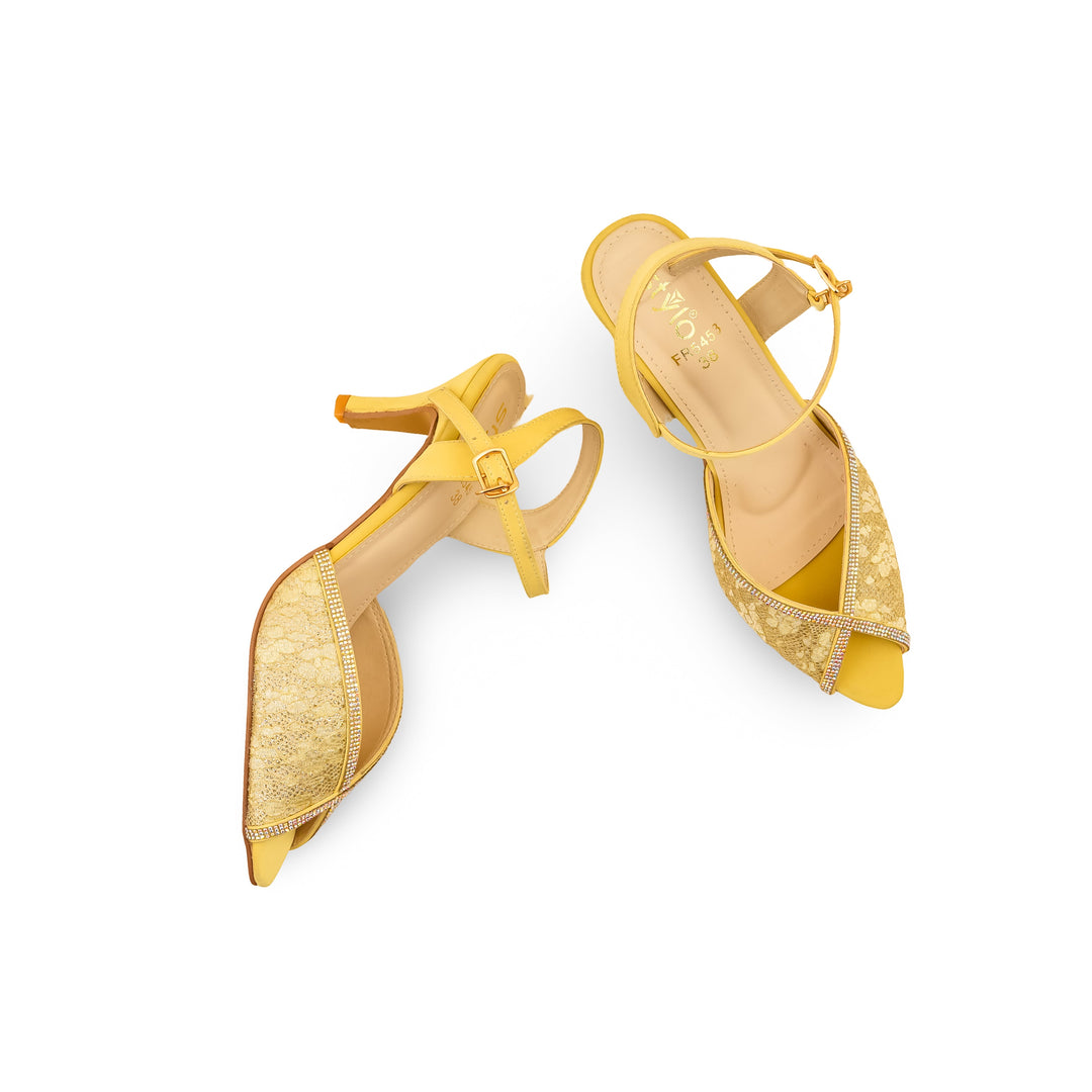 Yellow Formal Sandal FR5453