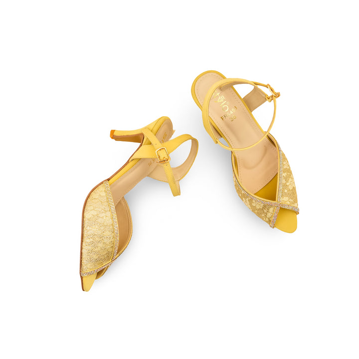 Yellow Formal Sandal FR5453