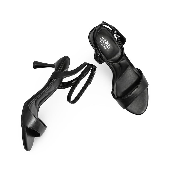 Black Formal Sandal FR5458
