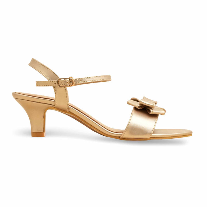 Golden Formal Sandal FR5461