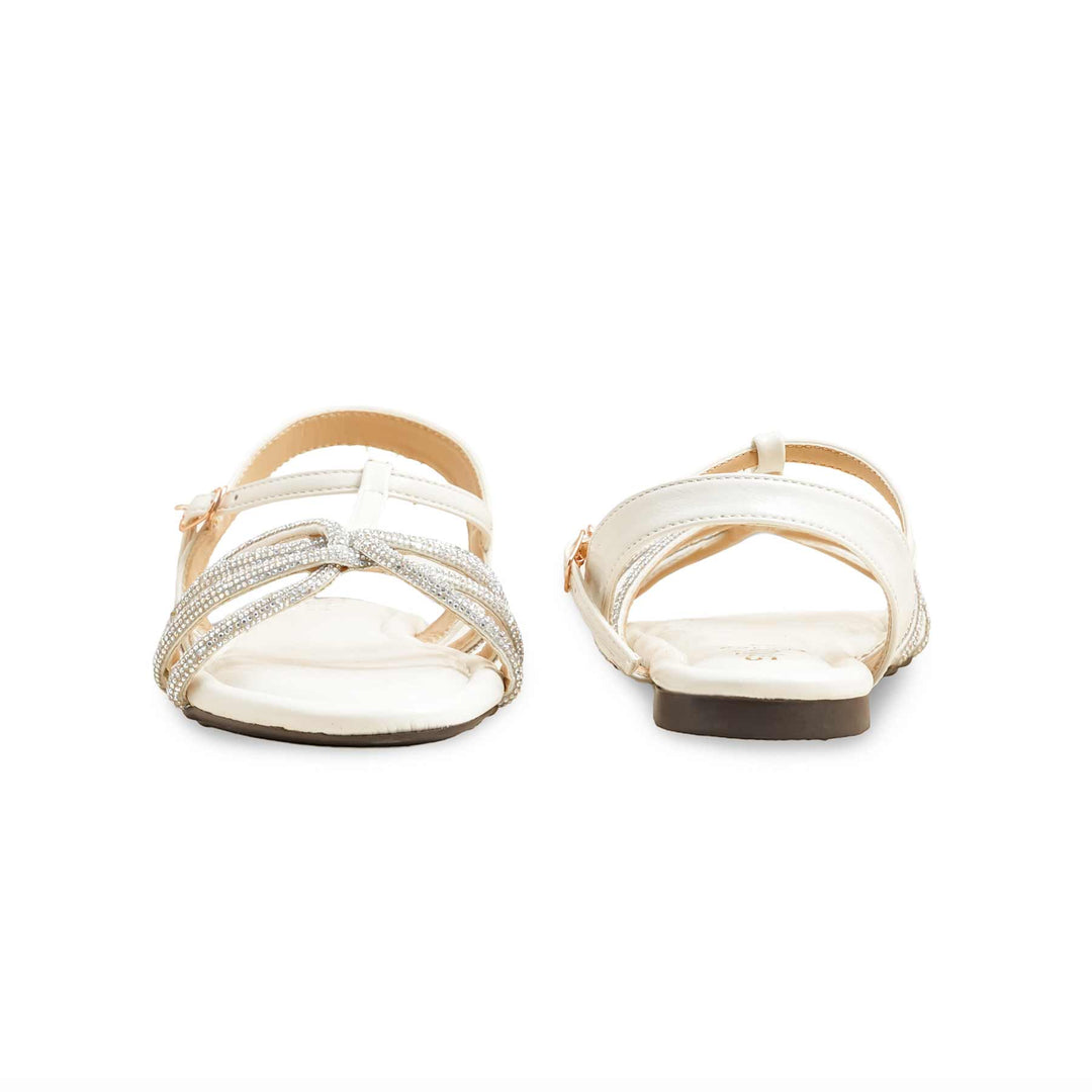 Cream Formal Sandal FR5462