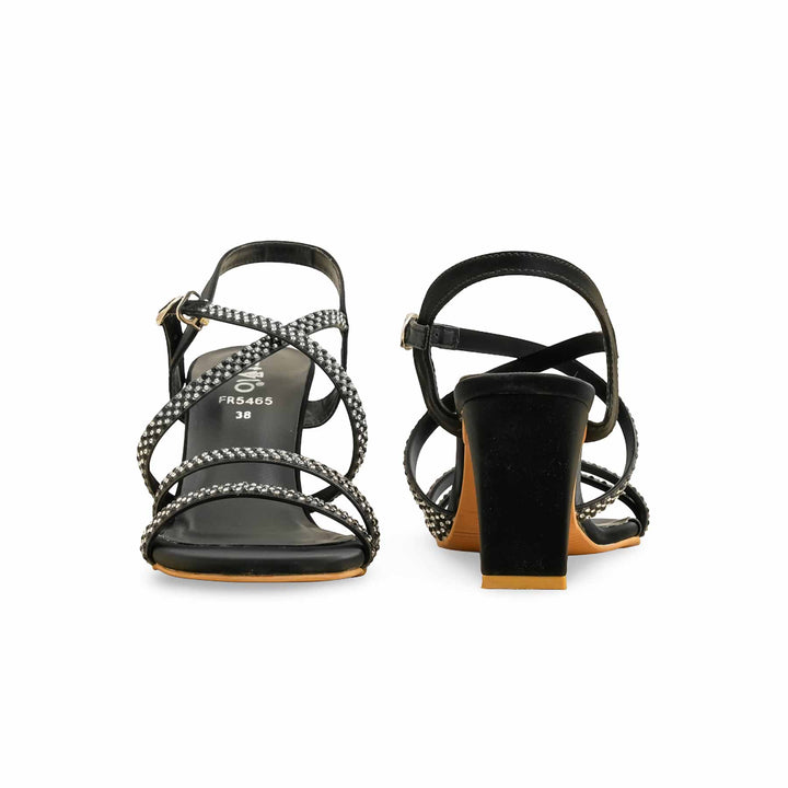 Black Formal Sandal FR5465