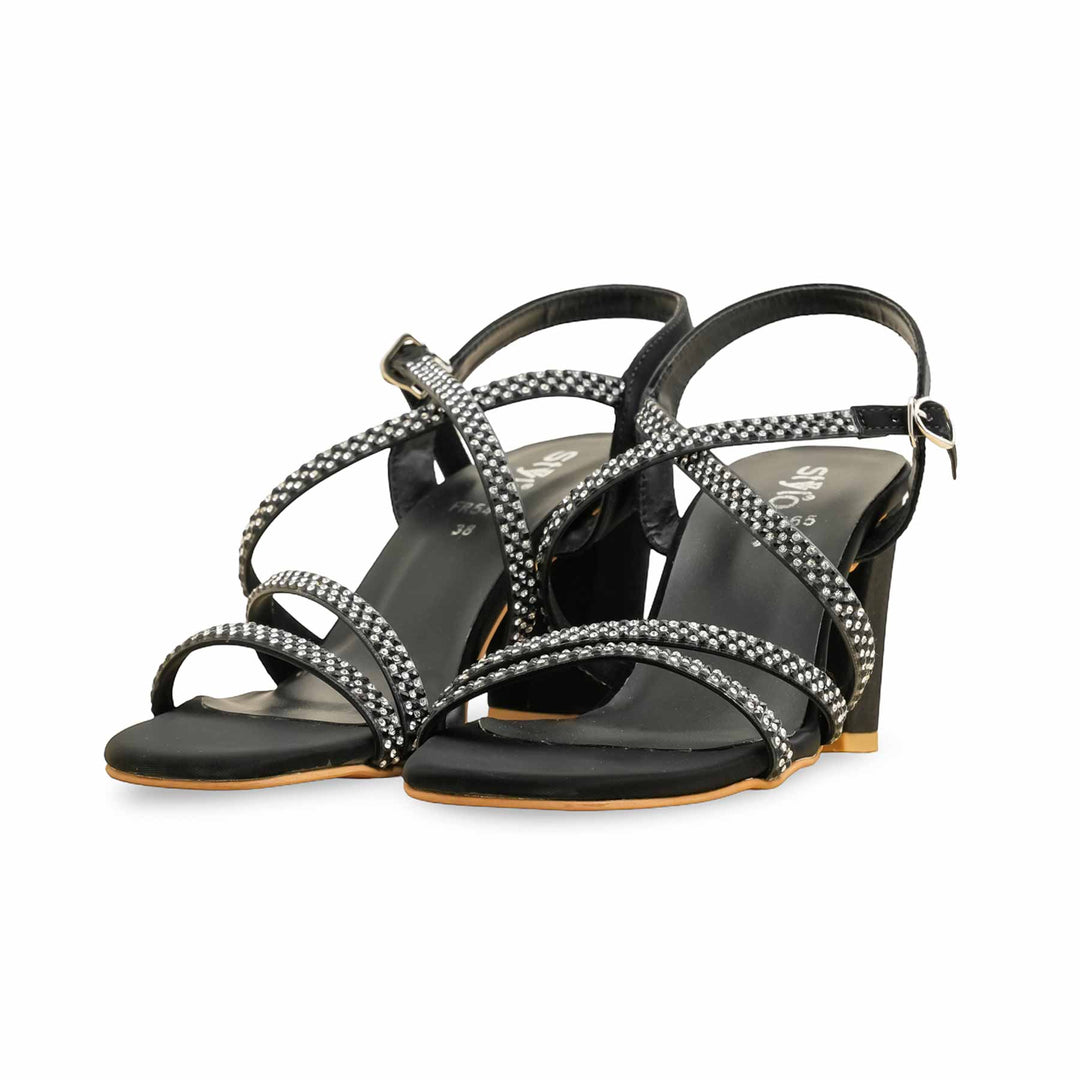 Black Formal Sandal FR5465