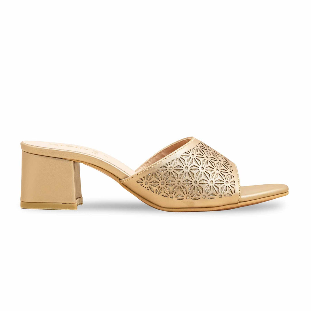 Golden Formal Sandal FR5466