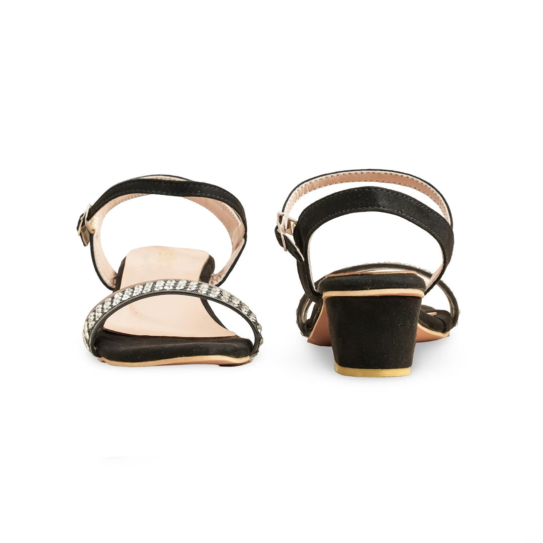 Black Formal Ladies Sandal FR5469