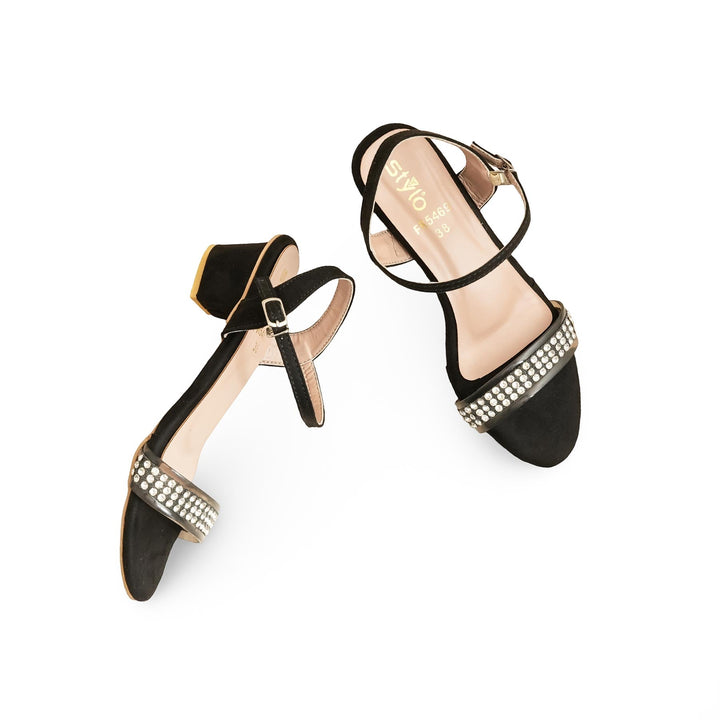 Black Formal Ladies Sandal FR5469