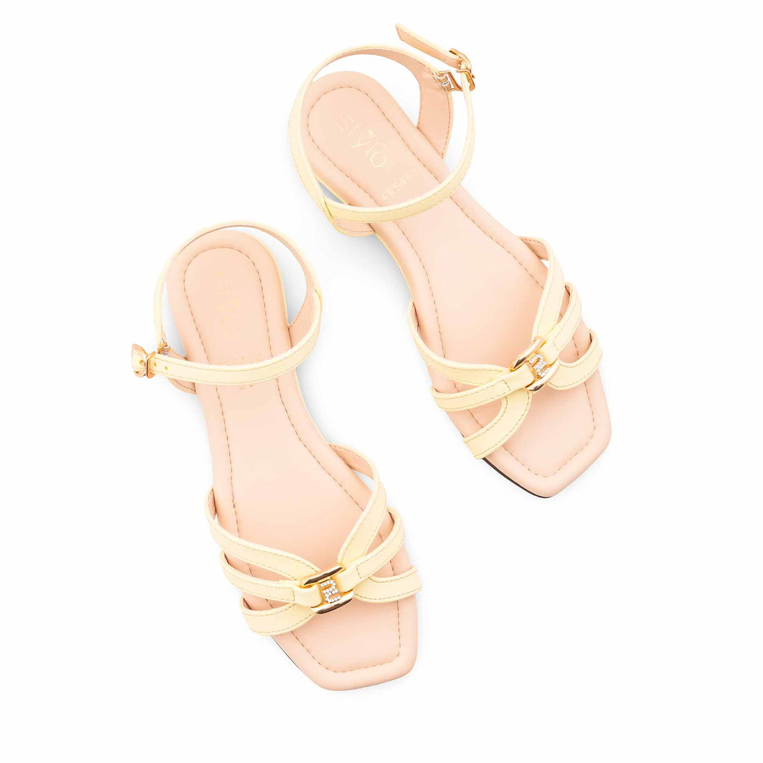 Yellow Formal Sandal For Women FR5482