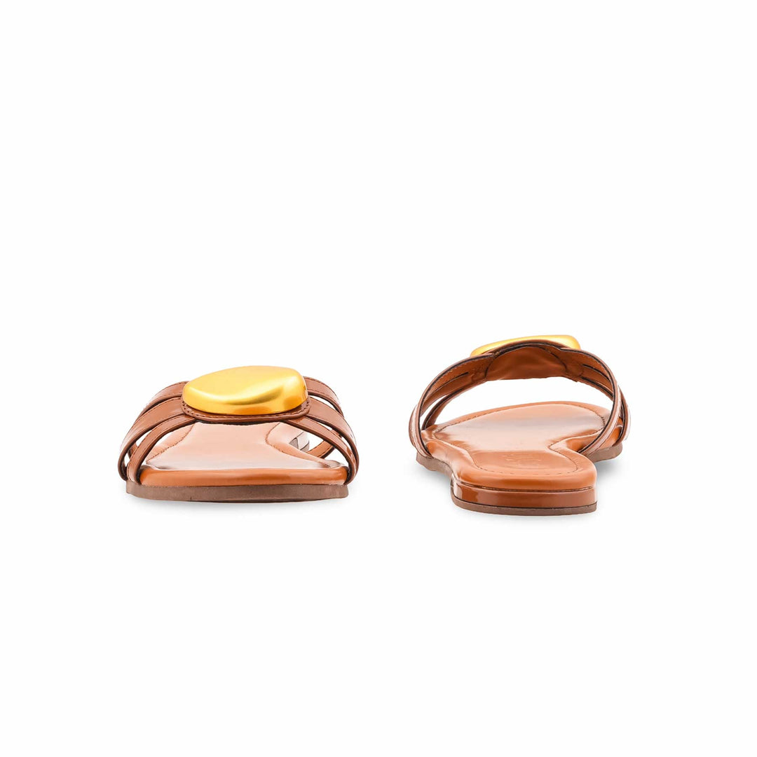 Tan Formal Sandal For Ladies FR5483